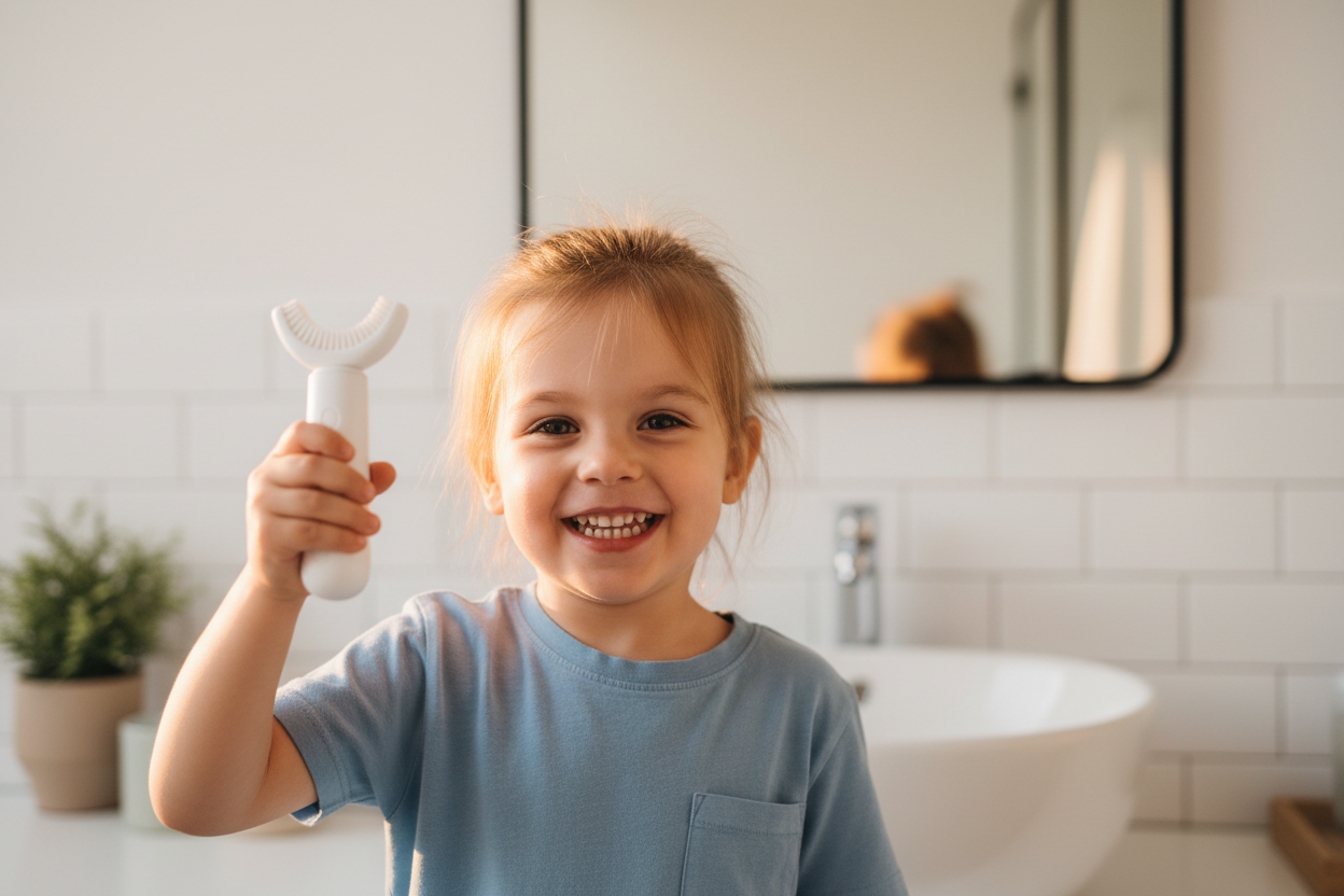 Is a 360° U-Shaped Toothbrush Good for Kids? Here's What Parents Should Know