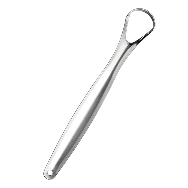 EverSmileCo™ Stainless Steel Tongue Brush & Scraper