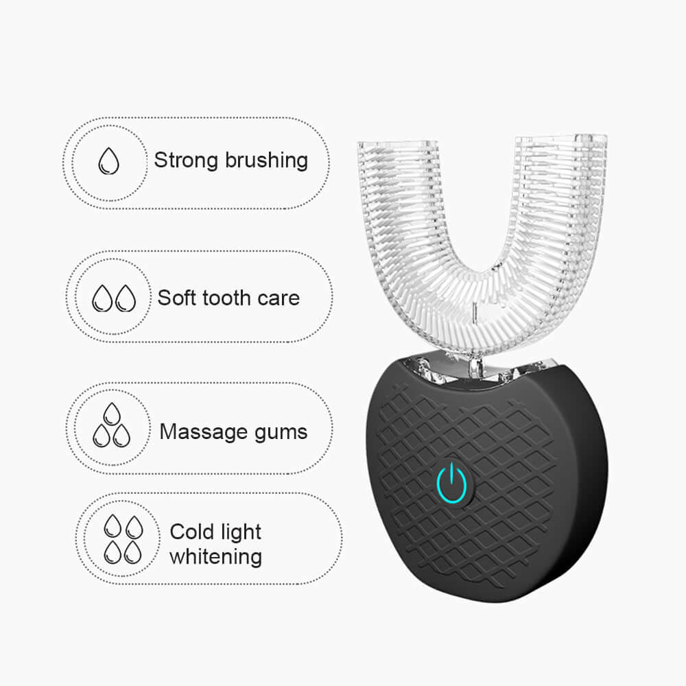 EverSmileCo™ Sonic Pro 360° U-Shaped Toothbrush