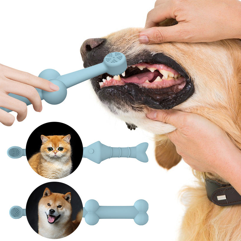 EverSmileCo™ Pet Silicone Finger Toothbrush
