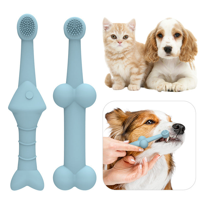 EverSmileCo™ Pet Silicone Finger Toothbrush