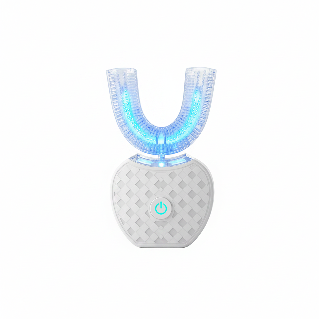 EverSmileCo Sonic Pro 360° U-Shaped Toothbrush – White Background